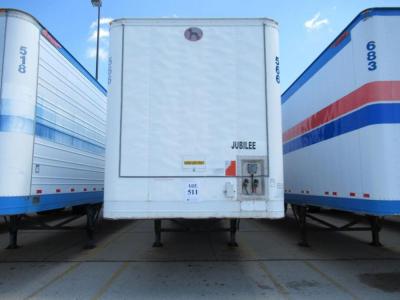 1989 GREAT DANE DRY VAN TRAILER 53' FOOT LONG VIN# 1GRAA0627KB059702 UNIT# 566