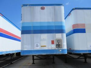 1989 GREAT DANE DRY VAN TRAILER 53' FOOT LONG VIN# 1GRAA0620KB171919 UNIT# 599