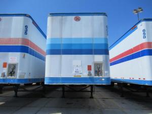 1989 GREAT DANE DRY VAN TRAILER 53' FOOT LONG VIN# 1GRAA0622KB171923 UNIT# 603