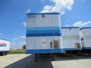 1989 GREAT DANE DRY VAN TRAILER 53' FOOT LONG VIN# 1GRAA0620KB183701 UNIT# 606