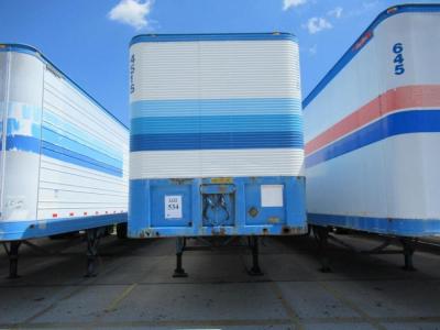 1978 FRUEHAUF DRY VAN TRAILER 45' FOOT LONG VIN# MAX510301 UNIT# 4515