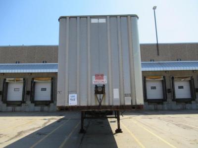 1973 FRUEHAUF DRY VAN TRAILER 45' FOOT LONG VIN# APR-476325 UNIT# 4507 (storage Only NO TITLE)