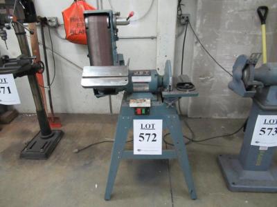 JET BELT SANDER AND DISC GRINDER MODEL JSG-6