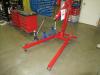 (1) STRONGWAY 2 TON CAPACITY HYDRAULIC ENGINE HOIST, (1) SMH WALKING BEAM FORKLIFT JACK, AND (2) JACK STANDS