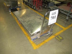 VESTIL 1,000 POUND CAPACITY HYDRAULIC ELEVATING CART MODEL CART-1000-LD