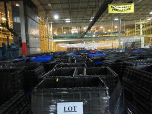 (30) PALLETS OF ASST'D TOTES APPROXIMATELY 1,600 WITH LIDS