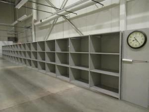 (55) SECTIONS OF SHELVING